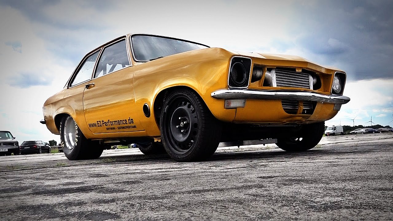 Opel Ascona A with Supra Turbo Engine 800hp