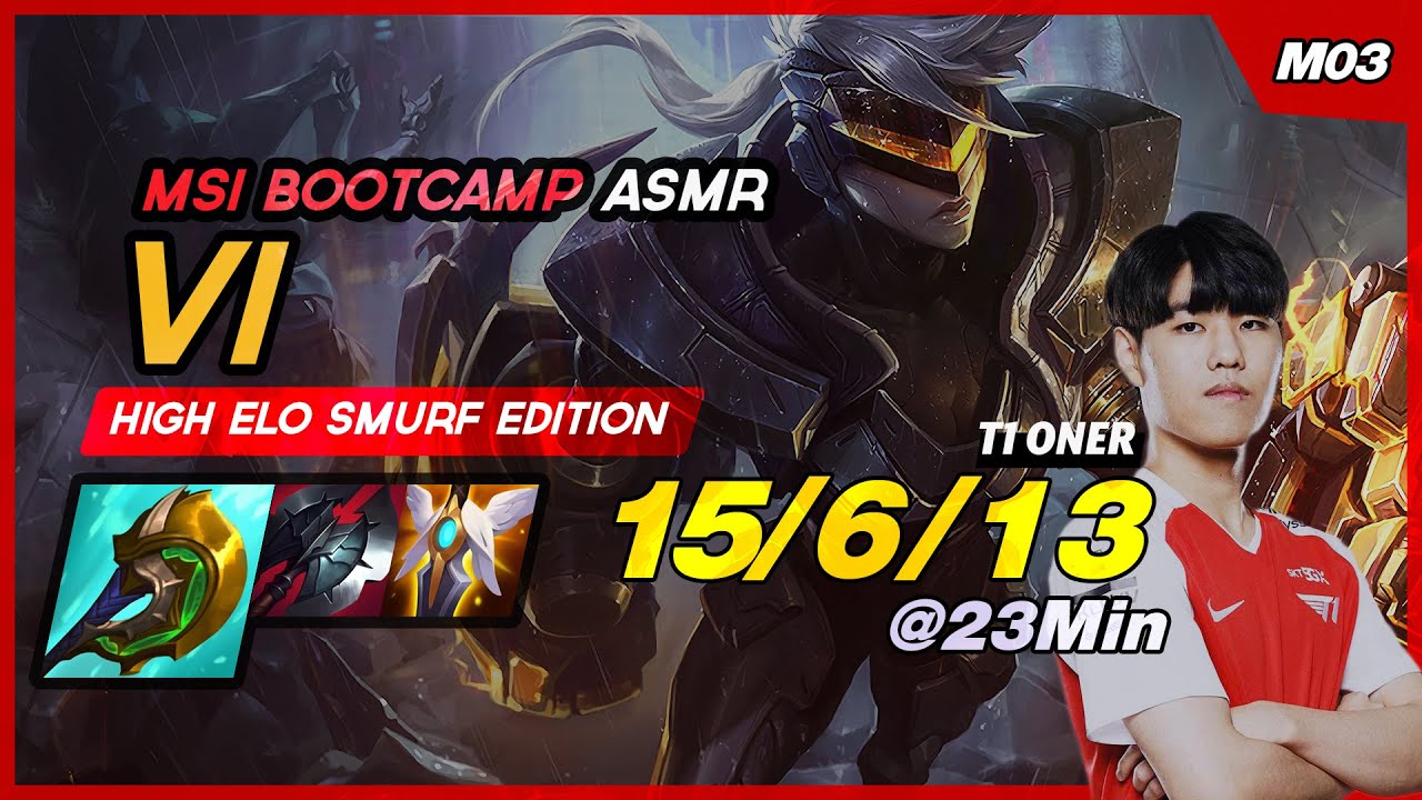 T1 Oner Vi vs Kayn ASMR | Challenger Vi Jungle | MSI Bootcamp 2023 ASMR