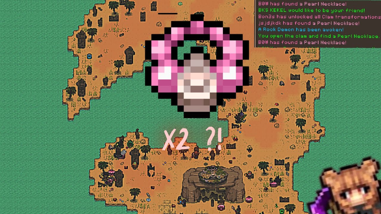 Open 2 Pearl Clams | Curse Of Aros 
