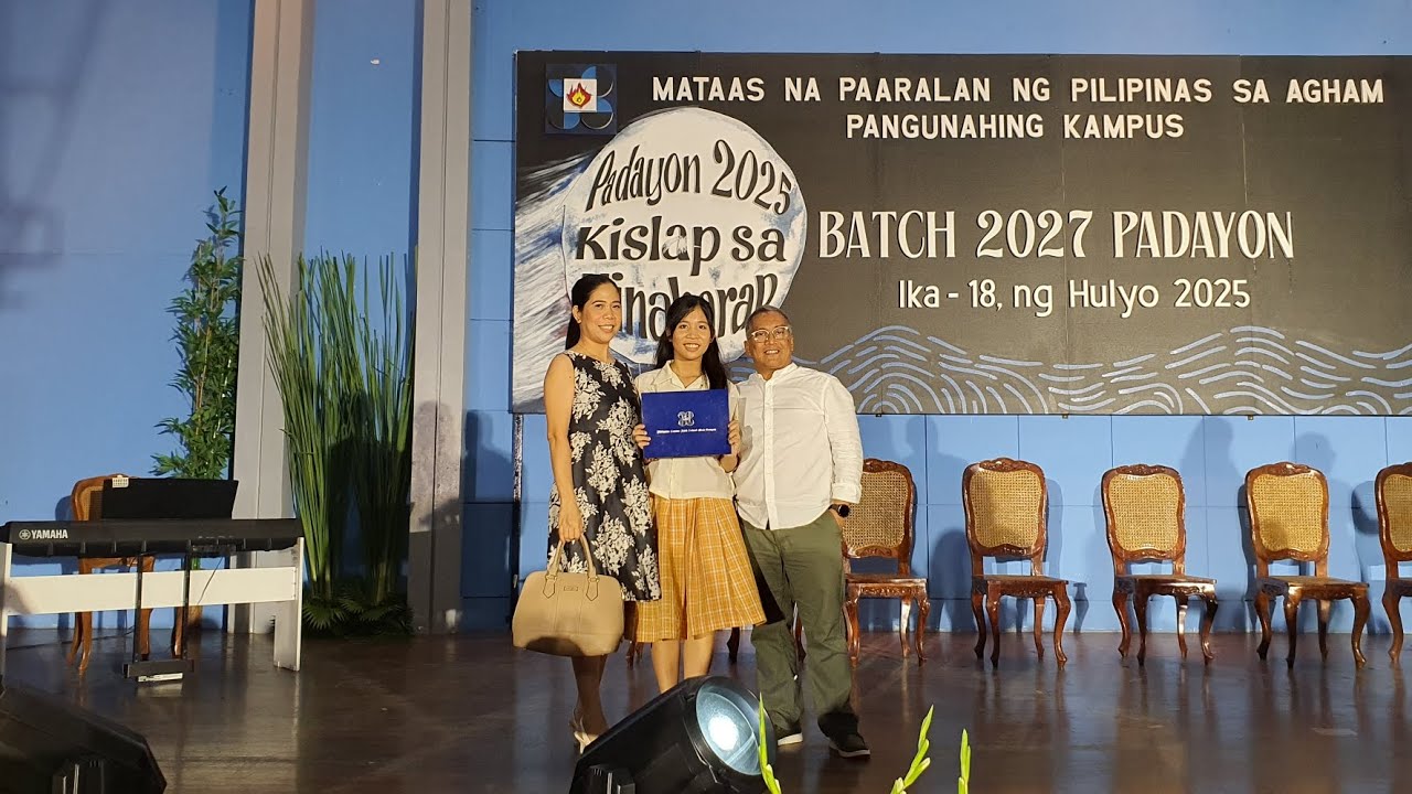 Proud Parents Moment: Celebrating Our Second Daughter, Padayon Pisay Batch 2027|PSHS Main Campus