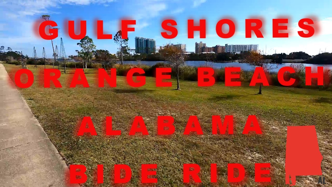 4K Gulf Shores Orange Beach Alabama Bike Ride