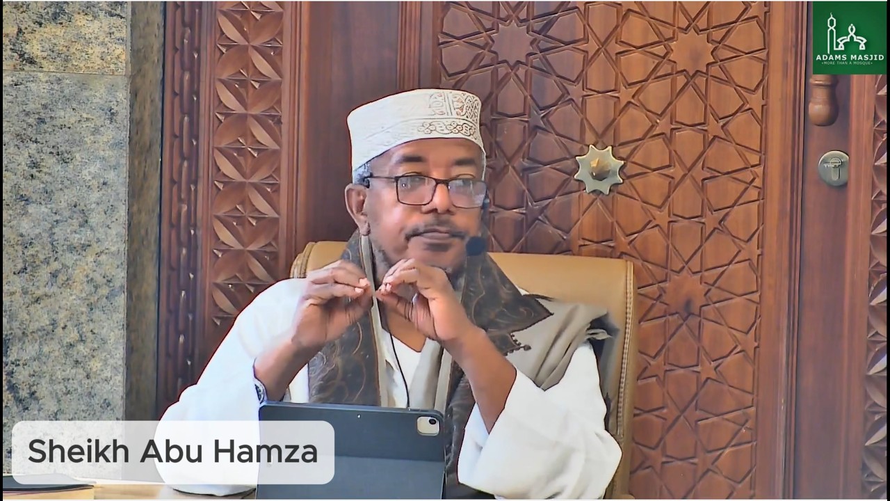 Thursday Darsa After Asr by Abu Hamza
