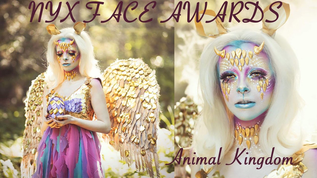 NYX FACE AWARDS TOP 20 | ANIMAL KINGDOM | FOX DRAGON HYBRID | COLOUR CREEP