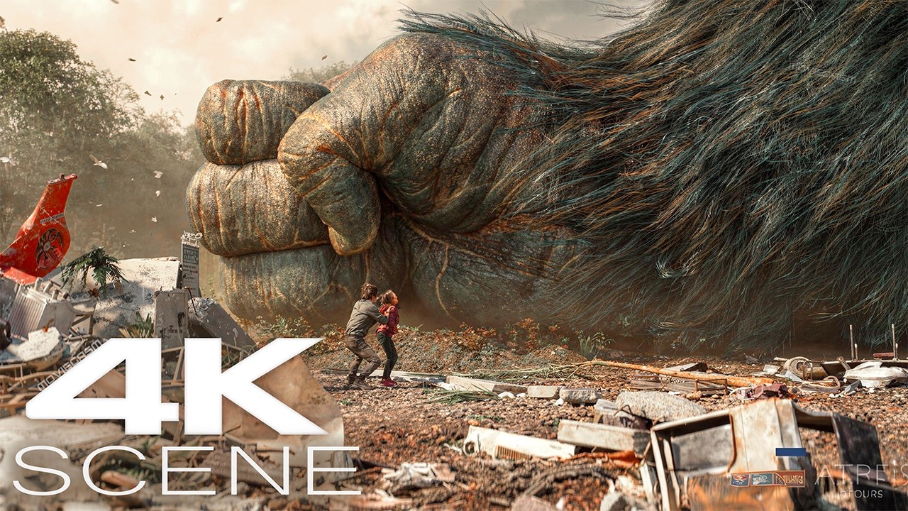 Kong Smashes ground Angry At Humans (2026) 4K Scene | Monarch: Legacy Of Monsters Fight Clip Trailer