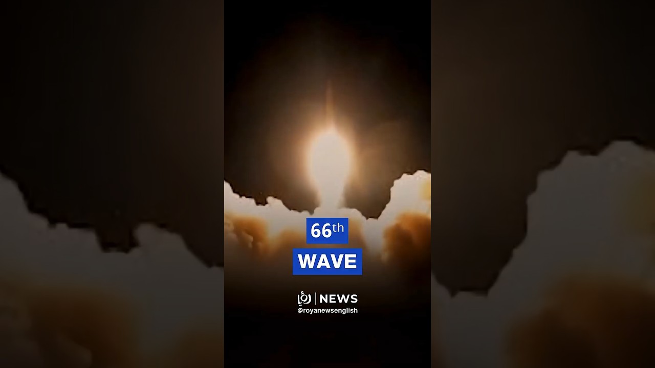 Footage of IRGC launching 66th wave of Operation True Promise 4