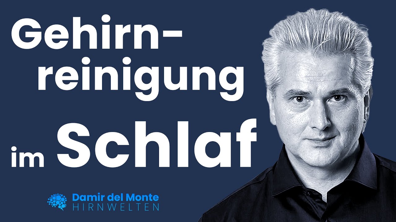 Gehirnreinigung im Schlaf | Glymphatisches System | Dr. Dr. Damir del Monte | Hirnwelten