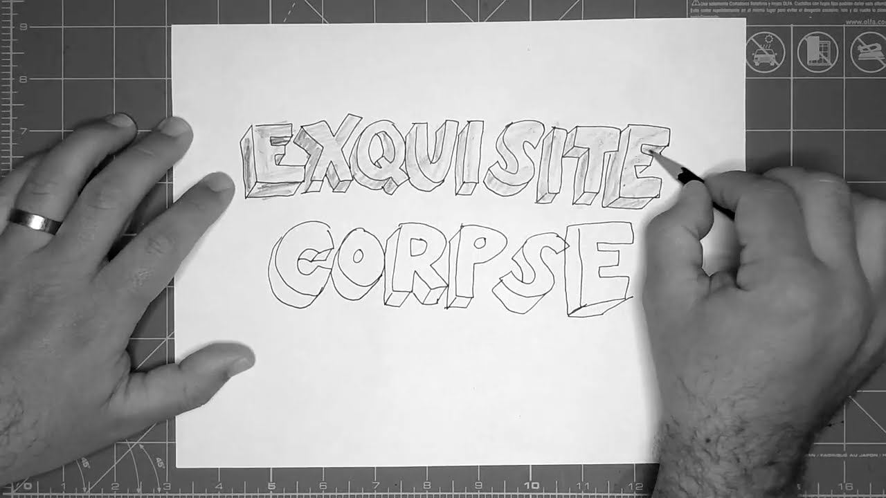 Как играть в Exquisite Corpse