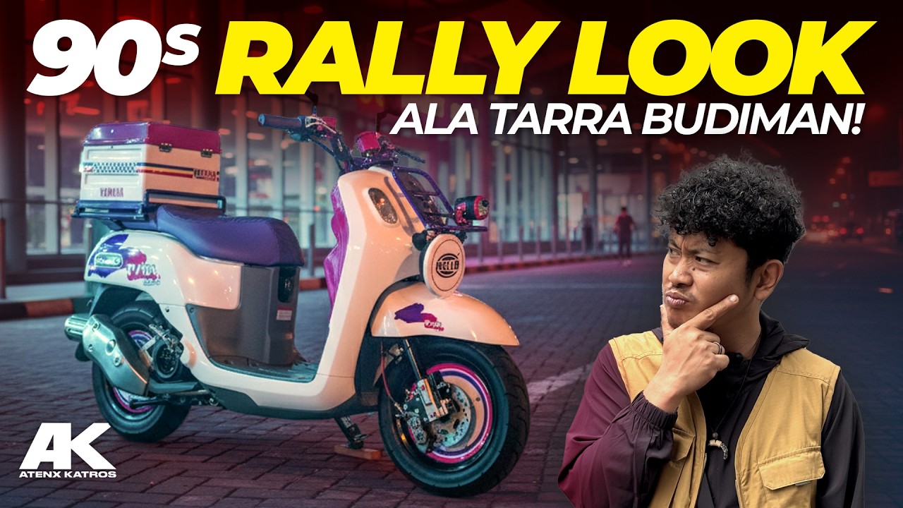 FAZZIO PALING CENTIL SE JAKARTA !! Custom Yamaha Fazzio Punya Tarra Budiman #AtenxKatros