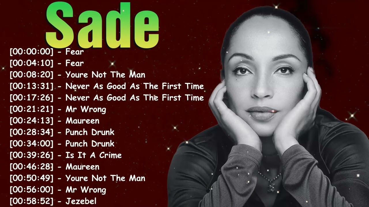 Sade Top Hits Playlist 2026 | Iconic Love Songs and Smooth Jazz Vibes