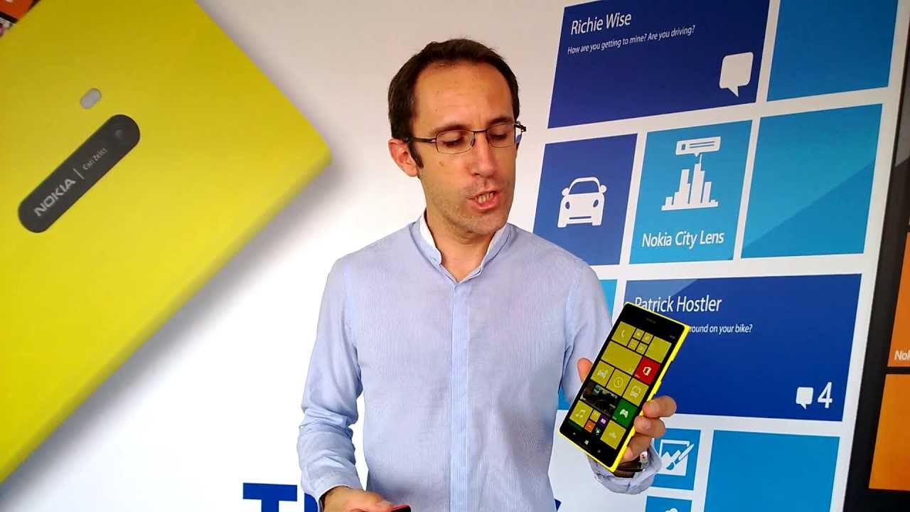 Présentation des Lumia 1320 et 1520 par Olivier Lagréou de Nokia France