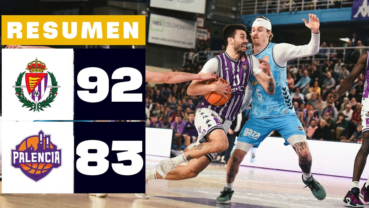 UEMC REAL VALLADOLID 92-83 SÚPER AGROPAL PALENCIA | RESUMEN PRIMERA FEB