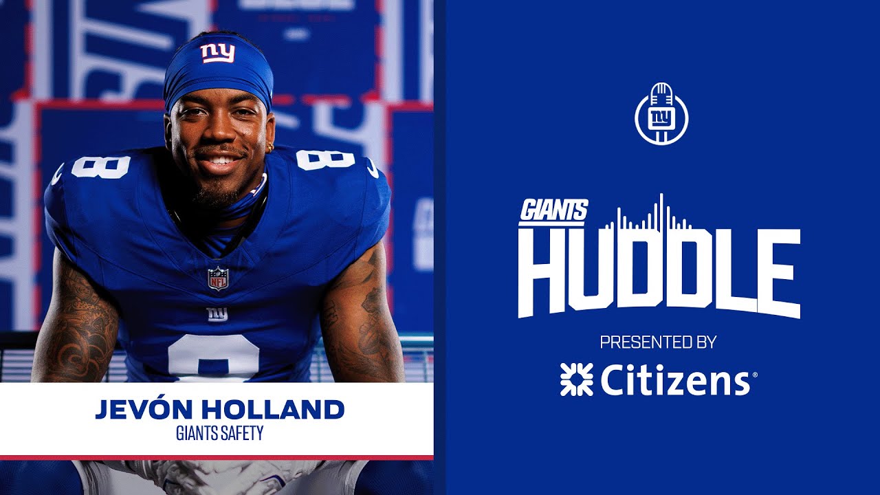 Jev&oacute;n Holland on the Giants' Secondary | Giants Huddle | New York Giants
