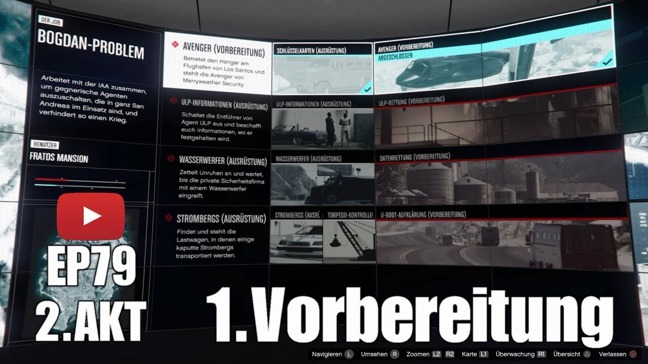 2.AKT:Bogdan Problem🔥 Heist Vorbereitung #1 ✅
