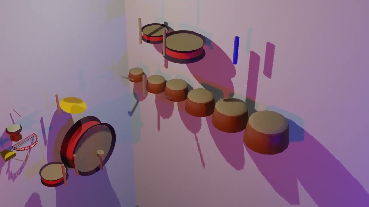 DrumSolo - David Marks (An Animusic inspired project.)