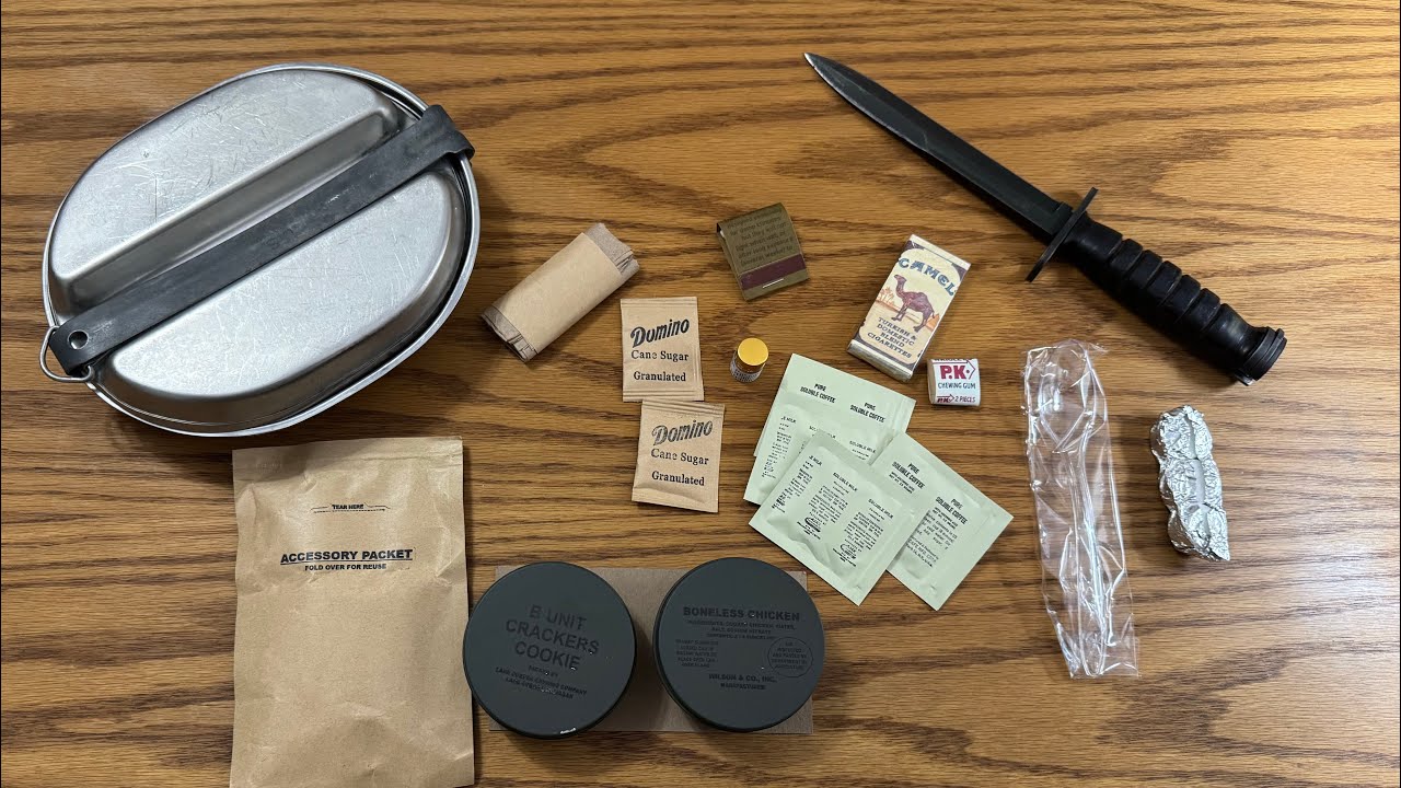 Individual Assault Korean War Ration Reproduction