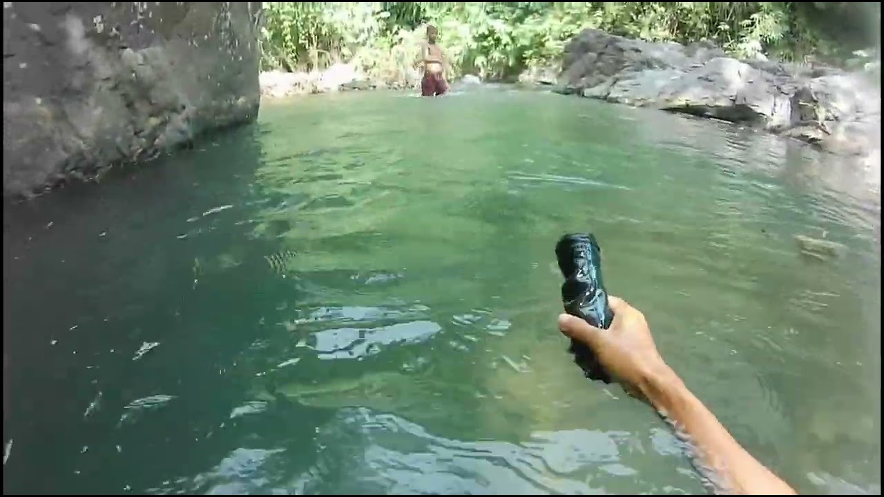 kahit hindi na malaman ang ilog.nakahuli parin sa pamamana nang mga #dalag at isang#igat