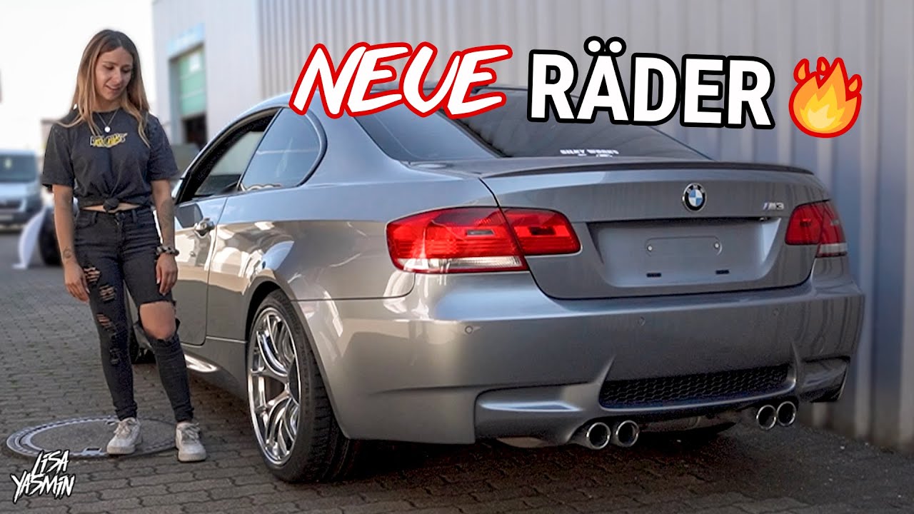 Neue Räder 🔥 | BMW E92 M3 | Lisa Yasmin