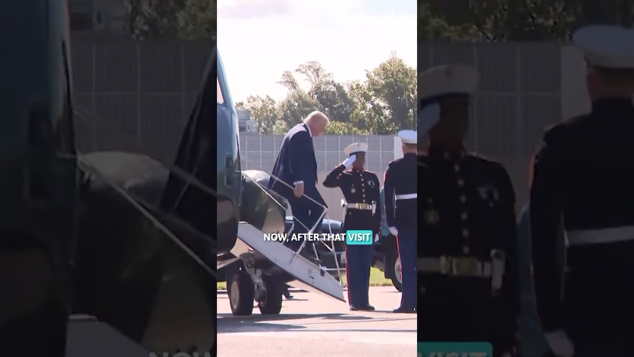 Трамп посетил медицинский центр Уолтера Рида для обследования.