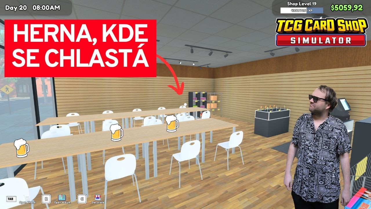 ODPOLEDNÍ POFEL v obchodě s pokemony 🏪 💰(4. díl) | TCG Card Shop Simulator
