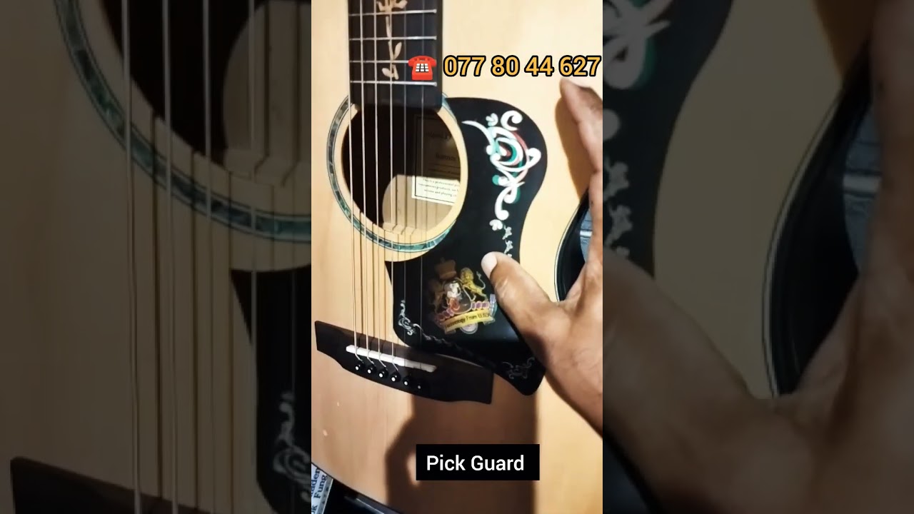 Guitar Pick Guard @slguitarshop2629 #pickguard #guitar #travelguitar #happy #happycustomer #music