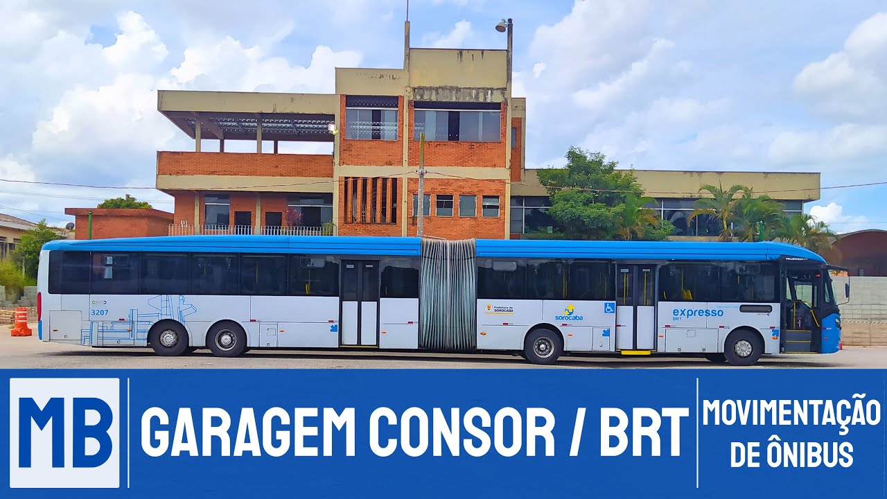 #MOVIMENTACAO(25) - Garagem Consor/BRT Sorocaba