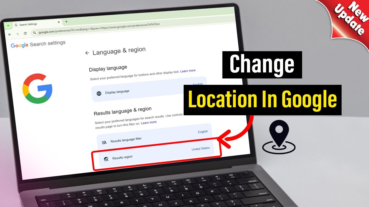 How To Change Location In Google - PC/Laptop (New Method)