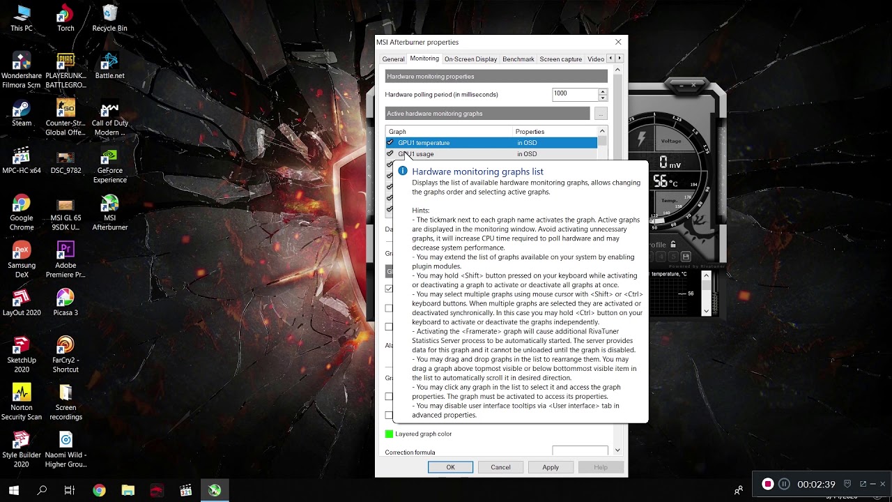 How to use MSI Afterburner in Sinhala