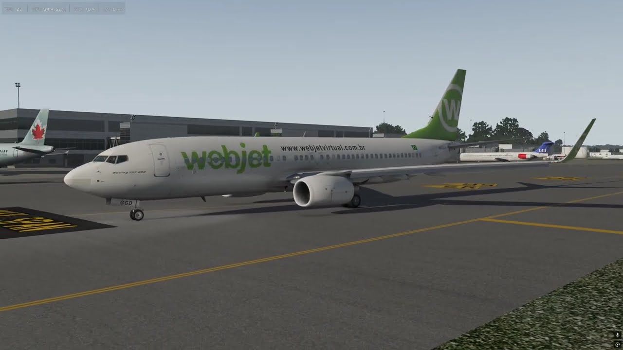 Voo de Boeing 737-8 no X-plane 11 | Porto Alegre - Manaus   |   SBPA - SBEG