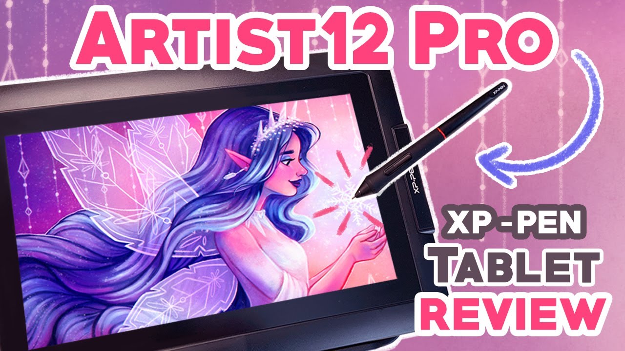 XP PEN Artist 12 Pro 🖊🎨 | Распаковка + Обзор + Быстрая живопись