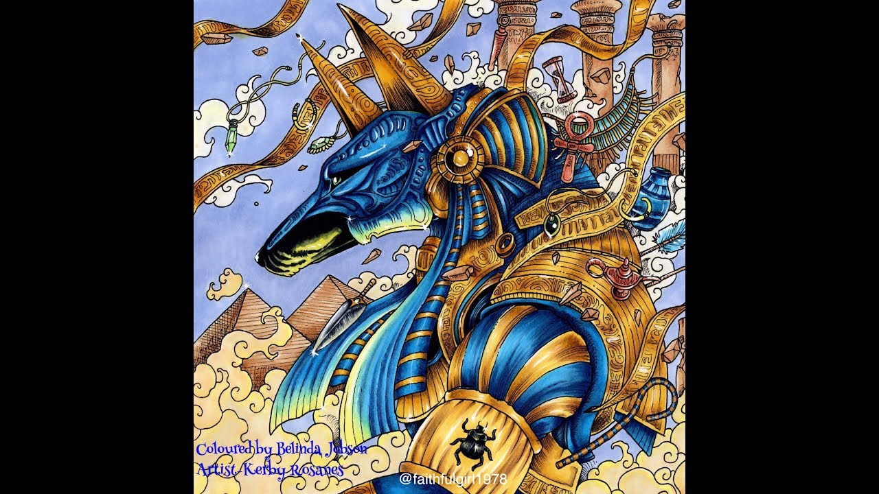 Speed Coloring | Anubis Kerby Rosanes