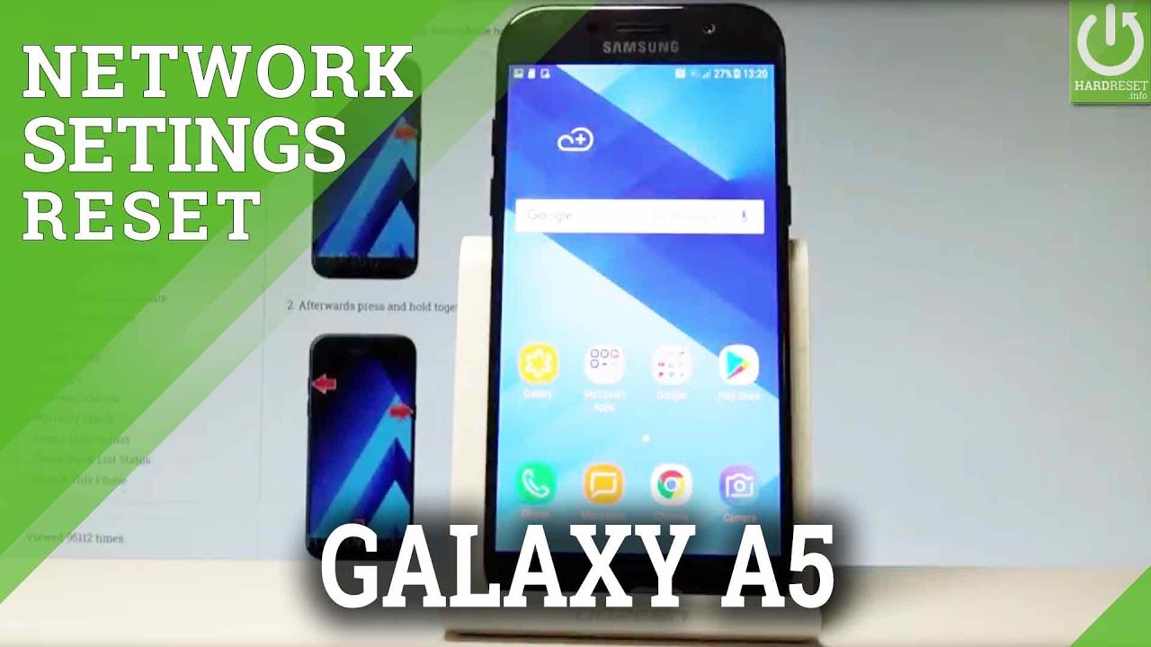 SAMSUNG Galaxy A5 (2017) RESET NETWORK SETTINGS