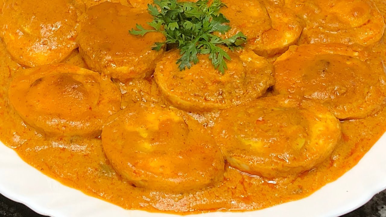 Egg Malai Curry–Dimer Malaikari–Egg Malai Masala–Malai Egg Curry–Egg Curry Recipe–Anda Malai Curry