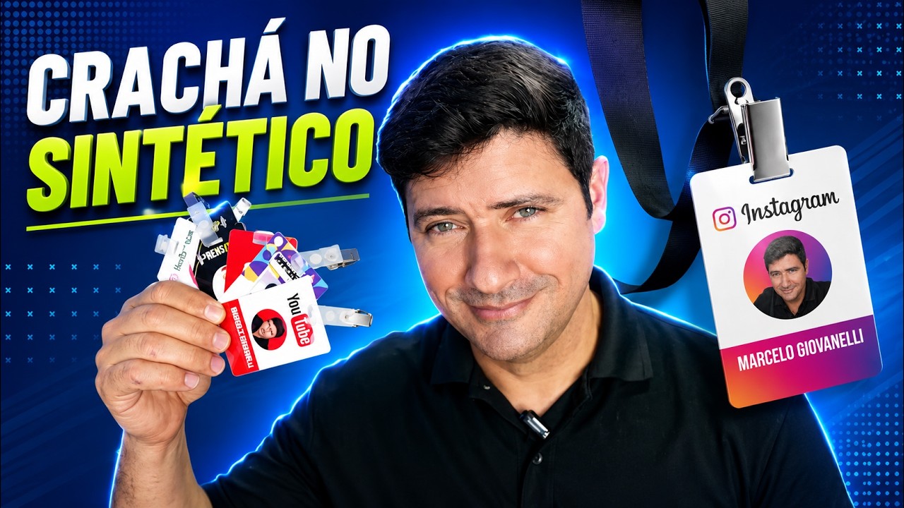 Produção de Crachá no Papel Sintético