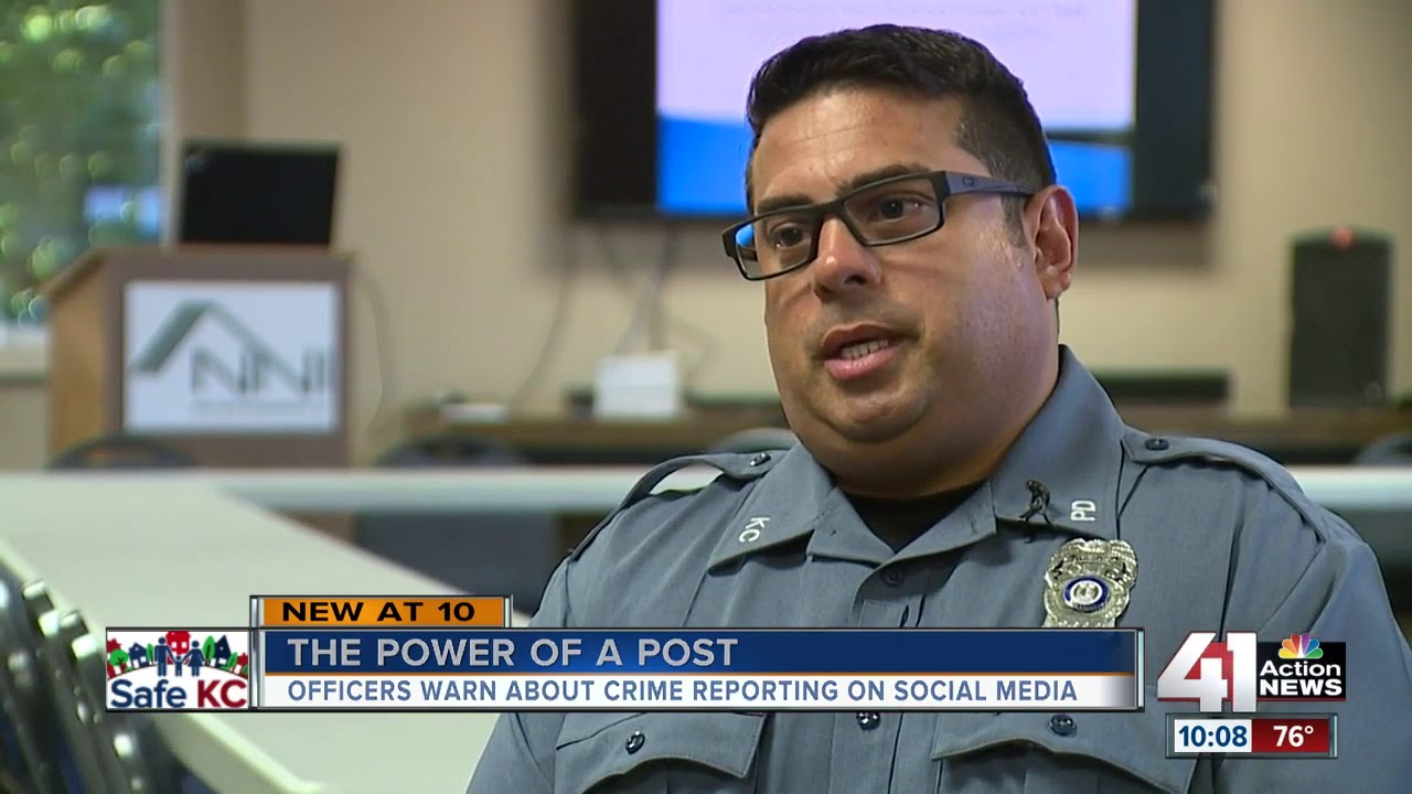 Officers warn about crime reporting on social media