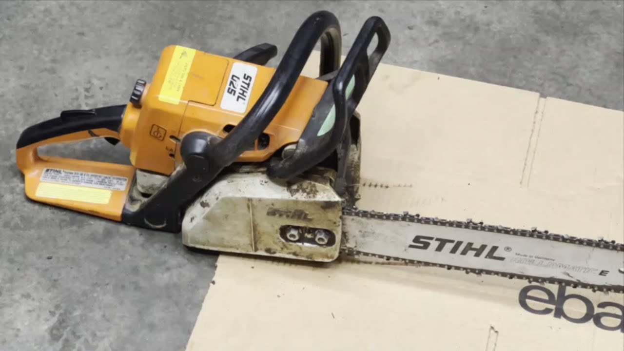 Stihl 025 Chainsaw Chain Won't Spin - Sprocket and Needle Cage Bearing Replacement