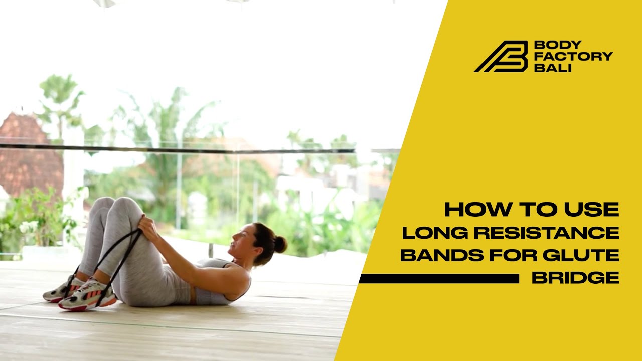 Make Your Booty Burn With The Resistance Band Glute Bridge!