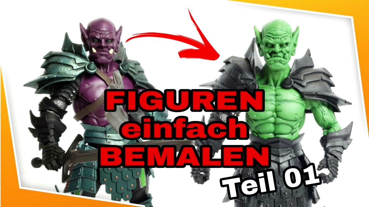 Actionfiguren bemalen für Anfänger Teil 01 | Mythic Legions Custom Folge 02 | Comic Toy Hunter
