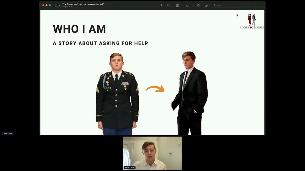 The Opportunity of the Unexpected - Peter Cline - VetSecCon '21 - Humanity