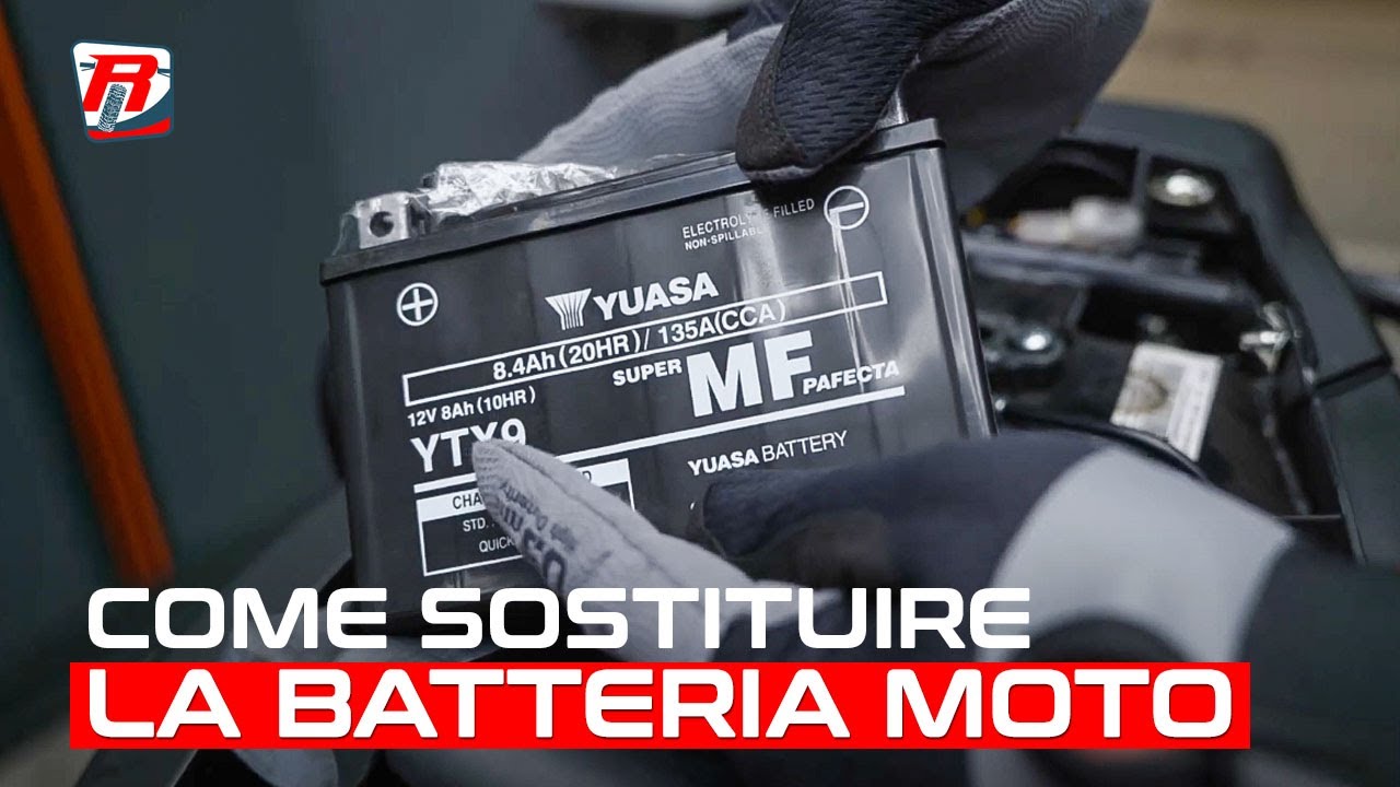 InSella Garage. Sostituire la batteria della moto