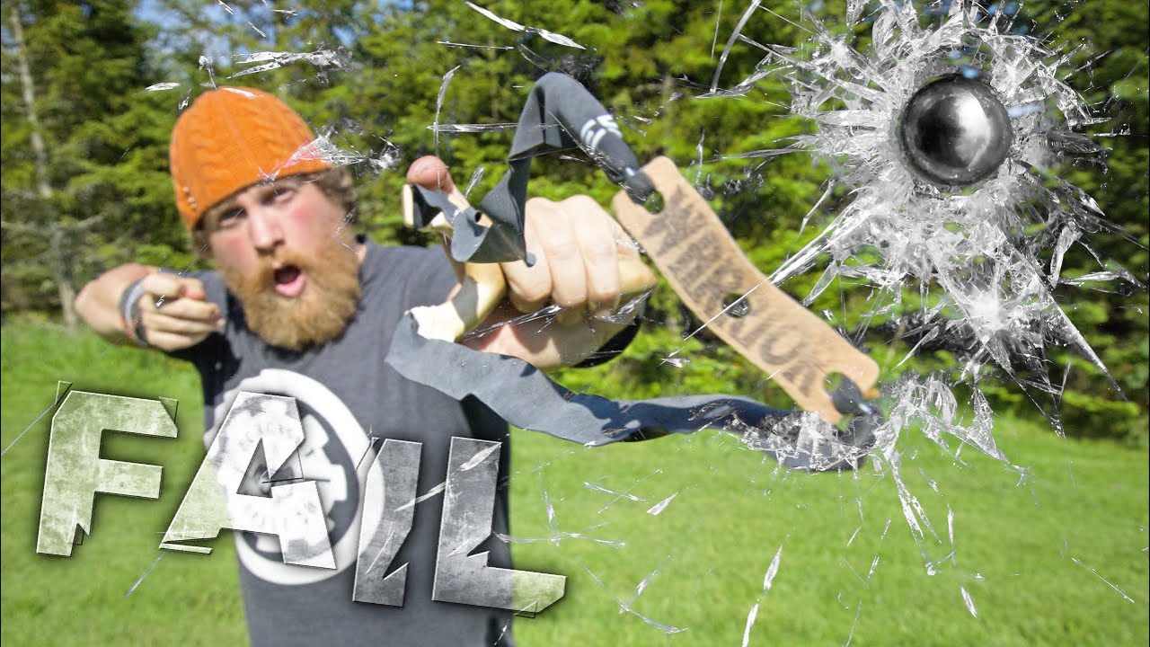 Slingshots & The Value of Failure - Day 27 of 30 Day Survival Challenge Maine Lockdown