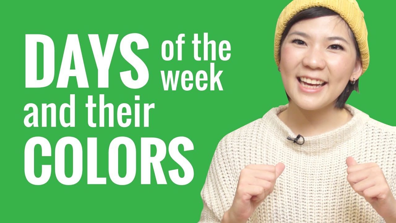 Ask A Thai Teacher - Saying the Days of the Week and Their Colors in Thai