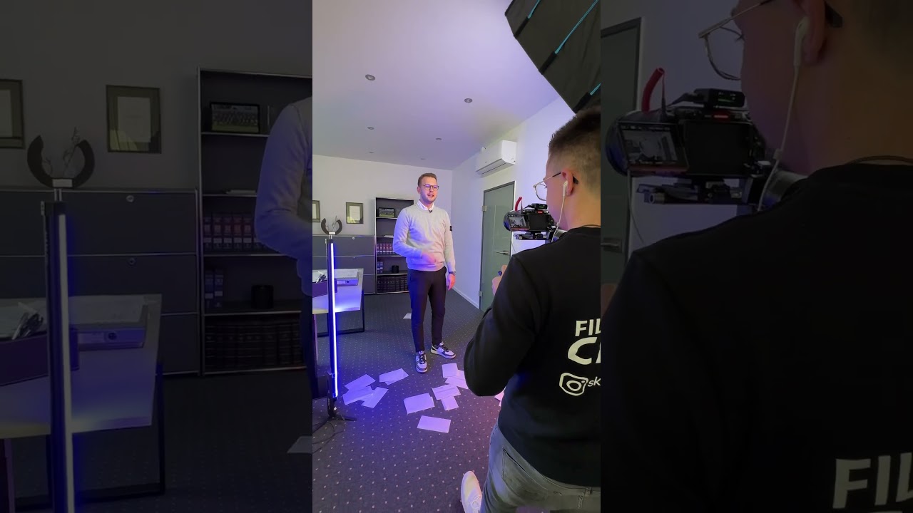Videoproduktion f&uuml;r Steuerberater #recruiting #mitarbeiter #mitarbeitergewinnung #makingof