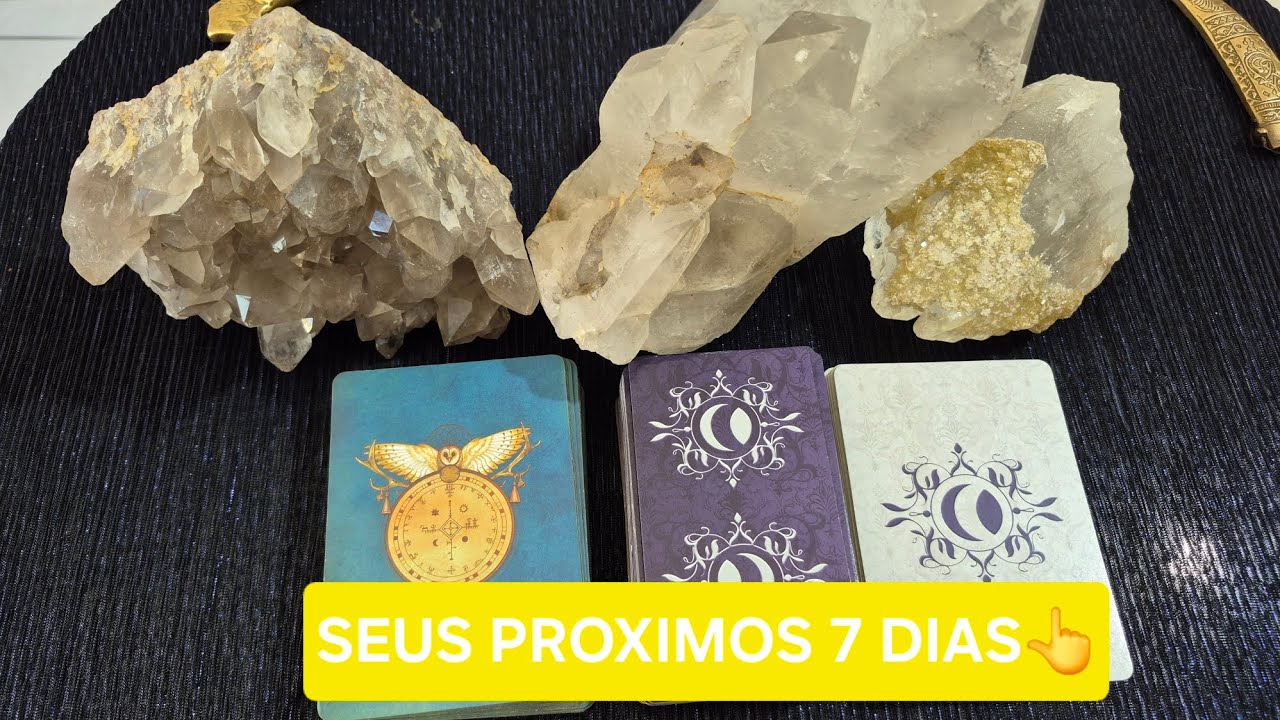 SEUS PROXIMOS 7 DIAS #tarô #baralhocigano🤗