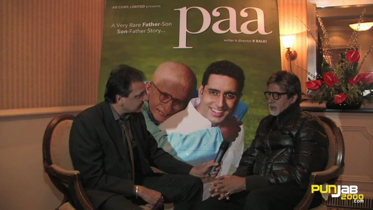 Amitabh Bachchan's Part 1 interview in Punjabi on PAA with Shingara Singh for Punjab2000.com