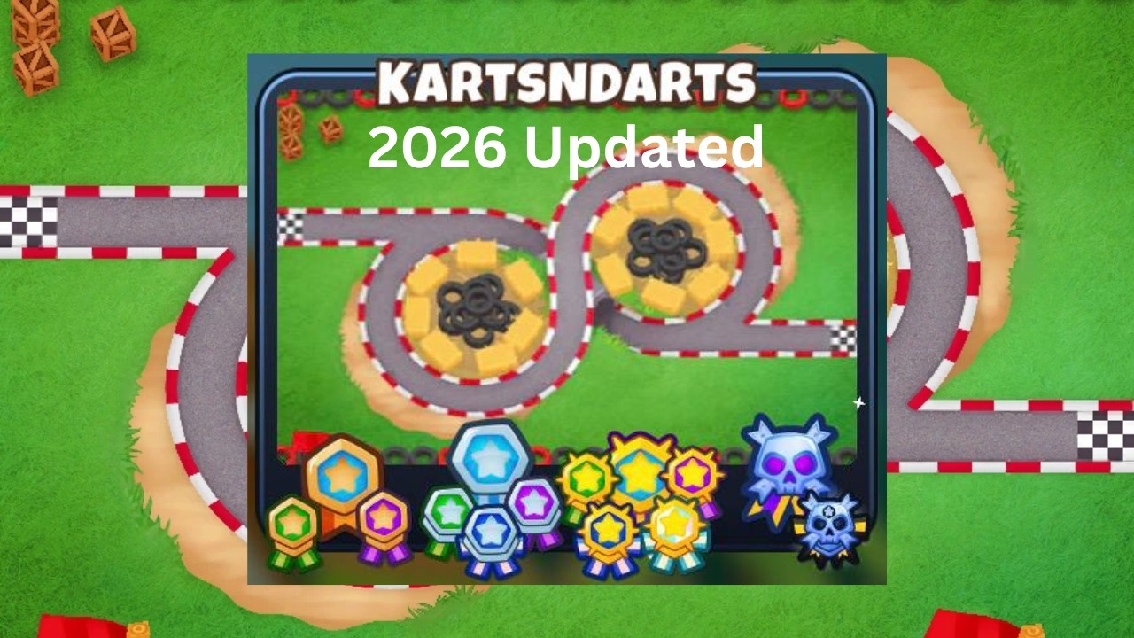 KartsNDarts [Half Cash] Guide | No Monkey Knowledge | BTD 6 (2026 Updated) 4K