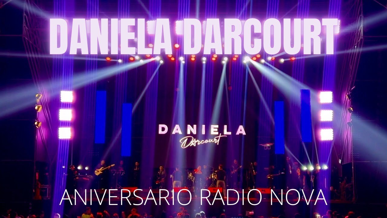 DANIELA DARCOURT Y ORQUESTA EN EL ANIVERSARIO DE RADIO NOVA TRUJILLO