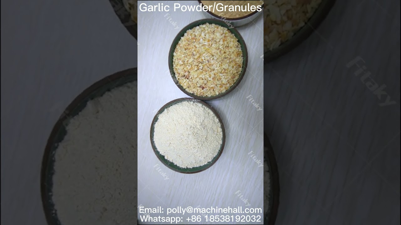 Garlic Powder And Granulated Garlic For Sale