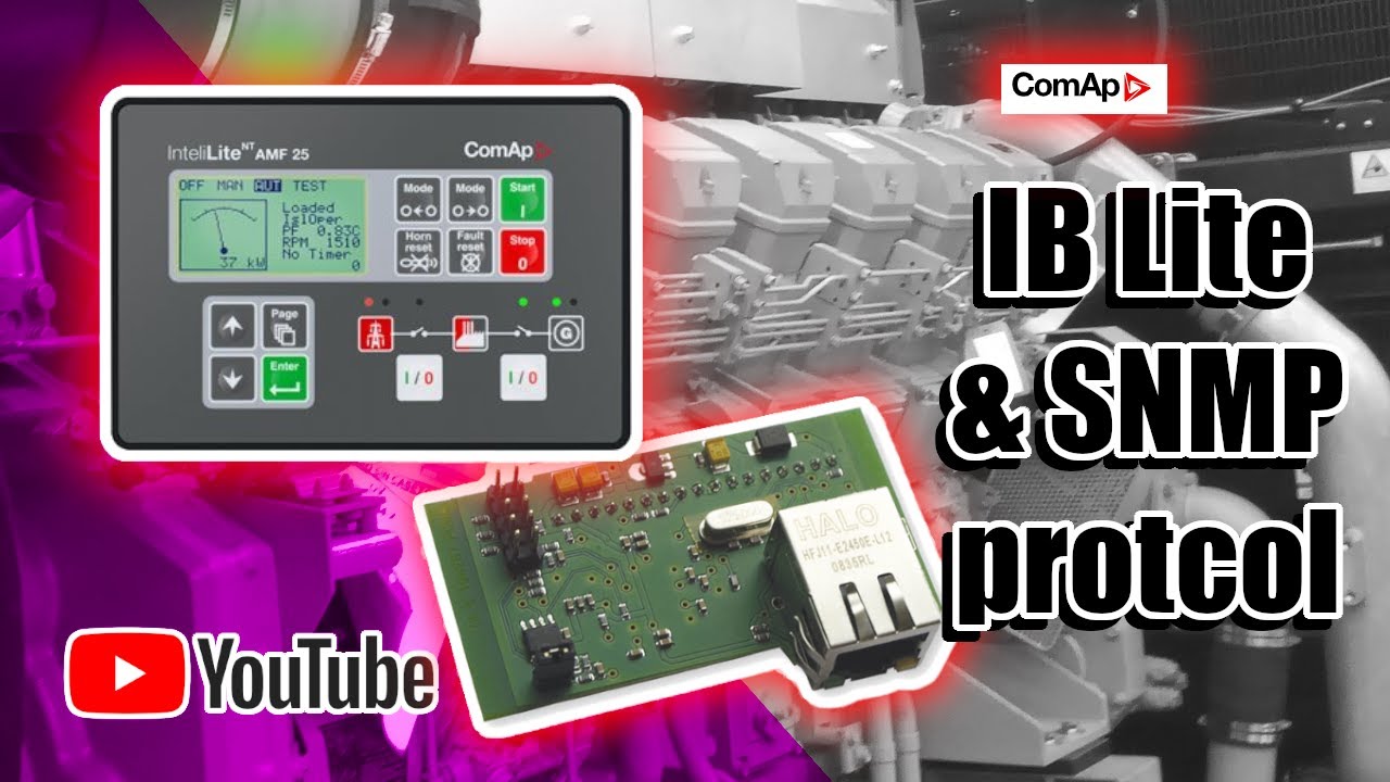 Tarjeta IB Lite de ComAp y protocolo SNMP