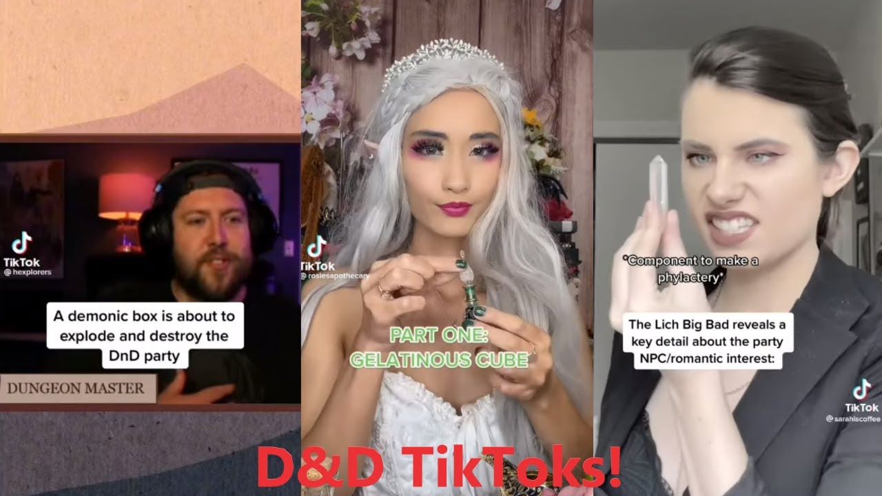 D&D TikToks for a Canceled Session!