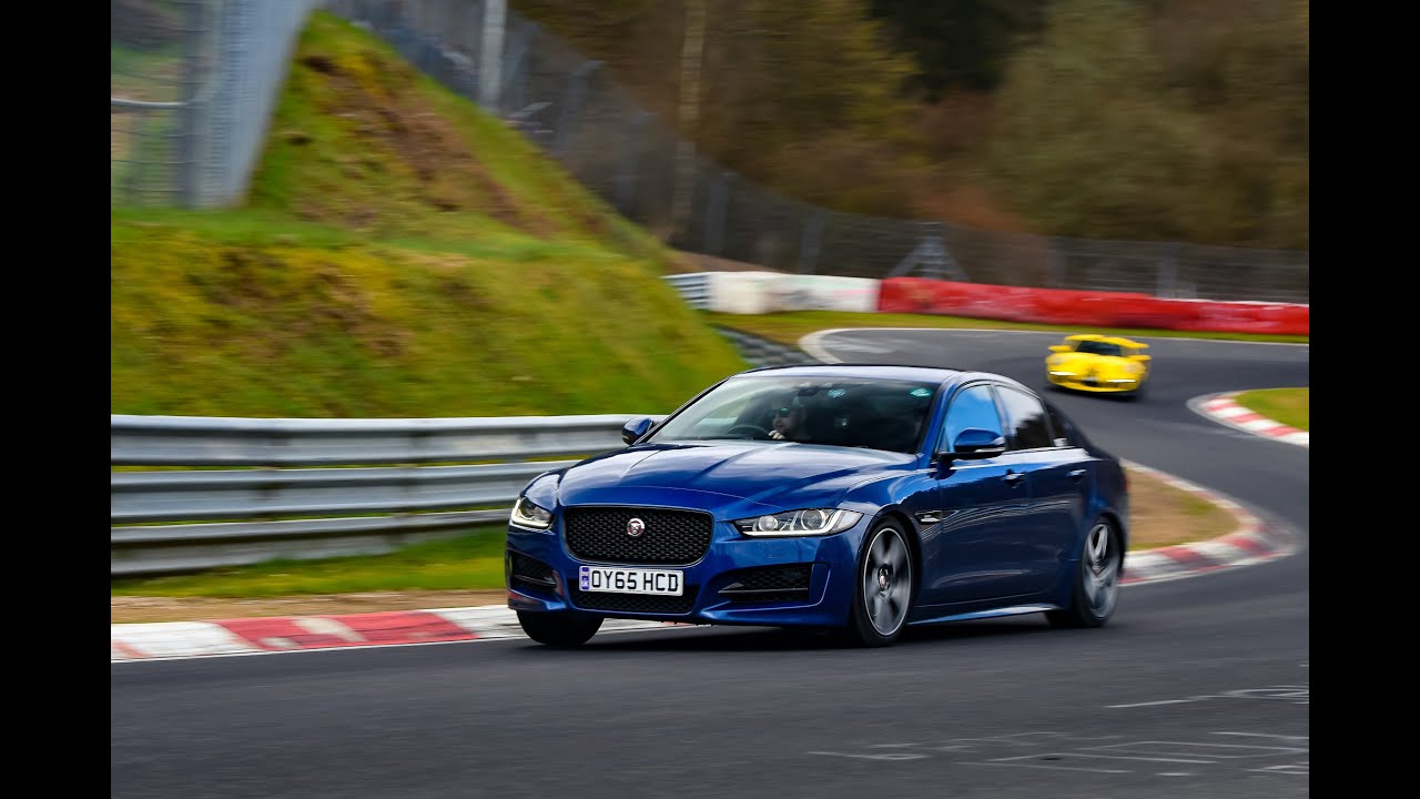 Jaguar XE's Second Lap of the Nurburgring!